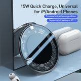 15W Qi Wireless Charger for iPhone Wireless Charging Pad