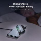 15W Qi Wireless Charger for iPhone Wireless Charging Pad