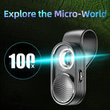 100X microscope lens camera phone lens
