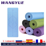 183cm Enlarged Fitness Mat Yoga Mat Men Gym Exercise Mat Esterilla Yoga Tapete Pad Lengthen Non-slip For Beginner With Yoga Bag