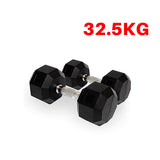 1-20Kg Rubber Hex Gym Weight Set CANNON fitness fitness fitness fitness Bodybuilding Dumbbell