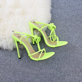 Ankle Cross Strap Sandals