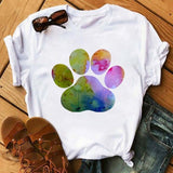 Dogs Paws Funny T Shirt